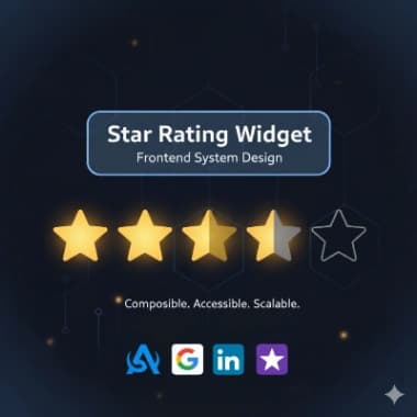 Reusable Star Rating Component